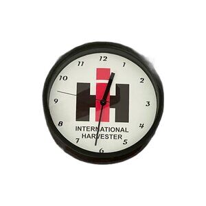 International Harvester 9" Wall Clock
